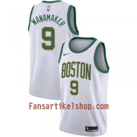 Boston Celtics Trikot Bradley Wanamaker 9 2018-19 Nike City Edition Weiß Swingman - Herren